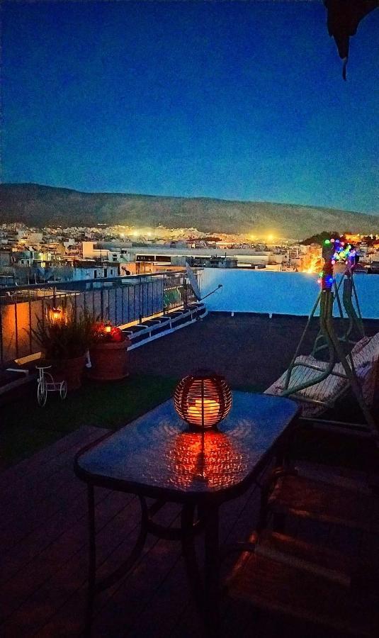 Rooftop Studio, Acropolis View! Athen Exterior foto